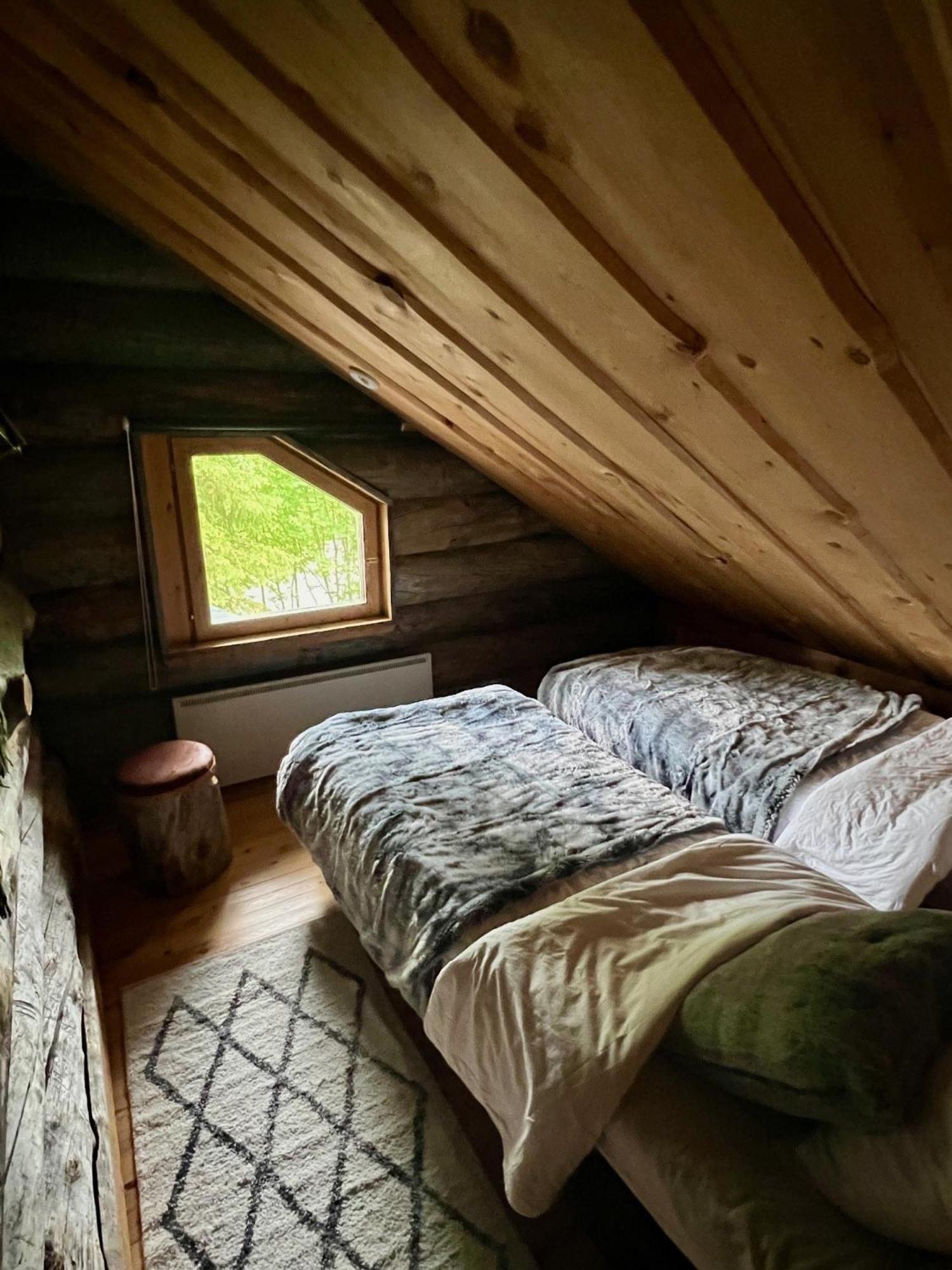 Lapland Log Chalet Cabin Ukko-Kelo Luosto Villa Bagian luar foto